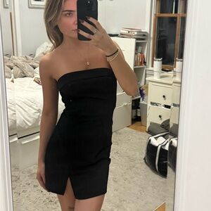 Strapless Little Black Dress